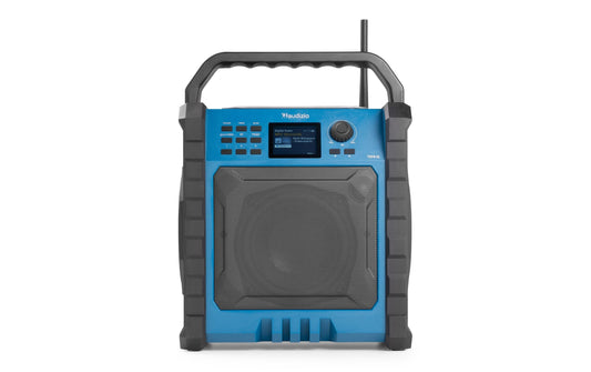Audizio | Temi-XL | Portables DAB+/FM Radio mit Akku, IP54