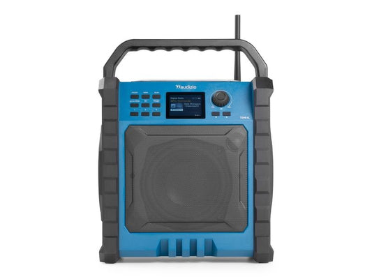 Audizio | Temi-XL | Portables DAB+/FM Radio mit Akku, IP54