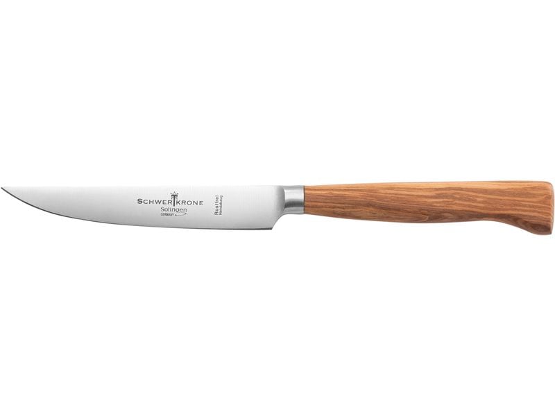 Schwertkrone | Universalmesser geschmiedet Olivenholz | Schwertkrone - Made in Solingen