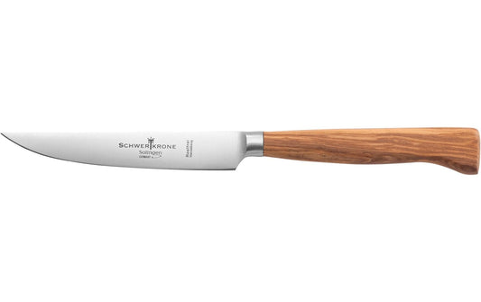 Schwertkrone | Universalmesser geschmiedet Olivenholz | Schwertkrone - Made in Solingen