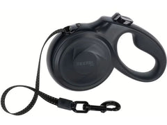 Kerbl | Rollleine L | Schwarz, 5m Gurt