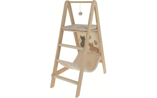 Kerbl | Kletterturm Ladder | Beige, 104x75x39.5 cm