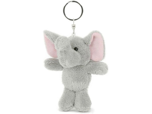 SEMO | Elefant Schlüsselanhänger | grau-rosa