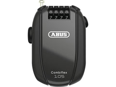 Abus | Combiflex Rest 105 Code | Kabelschloss, mit Halter CHR schwarz