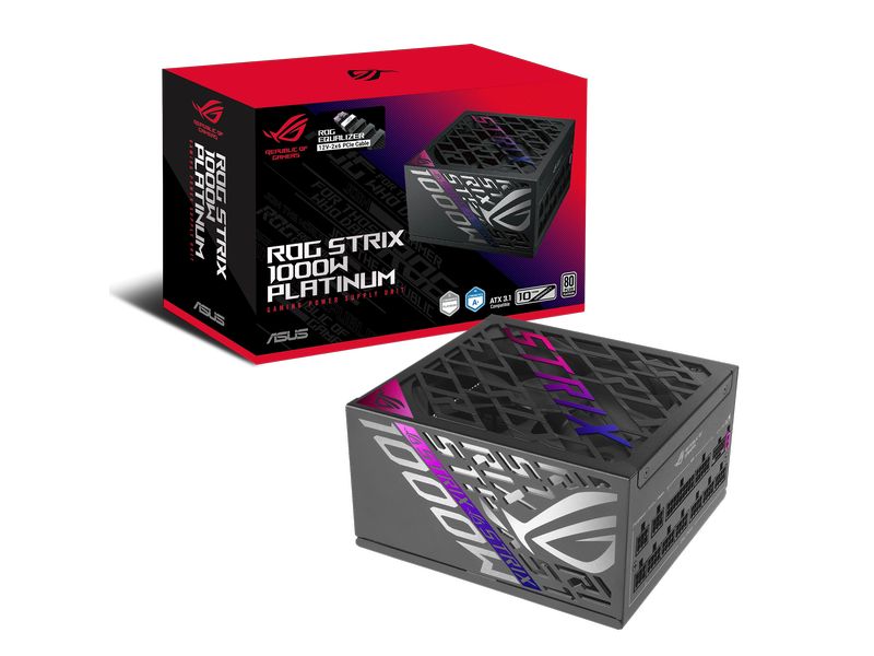 ASUS | ROG STRIX 1000P GAMING Equalizer | 80+ Platinum, PCIE 5.1, ROG Equalizer