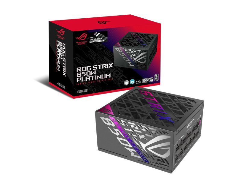ASUS | ROG STRIX 850P GAMING Equalizer | 80+ Platinum, PCIE 5.1, ROG Equalizer