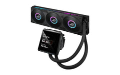 ASUS | ROG STRIX LC IV 360 ARGB LCD BLK | Liquid CPU Cooler, IPS LCD, 3x120mm ARGB