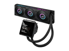 ASUS | ROG STRIX LC IV 360 ARGB LCD BLK | Liquid CPU Cooler, IPS LCD, 3x120mm ARGB