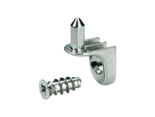 HETTICH | Tablarträger Ø 5 mm | Sekura 7, vernickelt