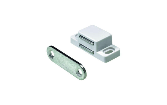 HETTICH | Magnetschnäpper 15 x 13 mm | Haltekraft 2kg, weiss
