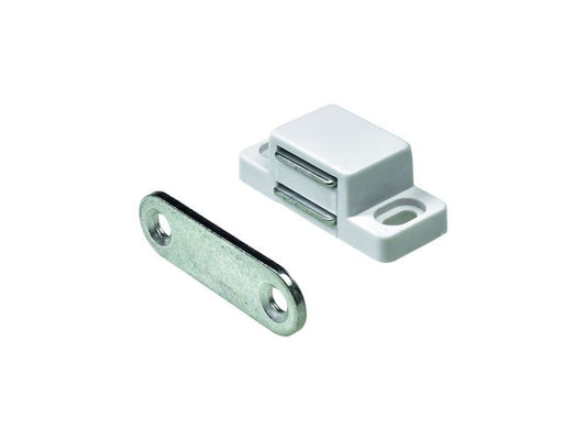 HETTICH | Magnetschnäpper 15 x 13 mm | Haltekraft 2kg, weiss