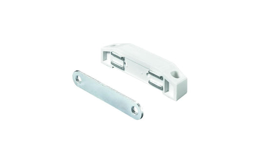 HETTICH | Magnetschnäpper 17 x 19 mm | Haltekraft 8kg, weiss