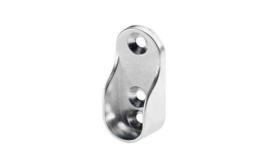 HETTICH | Schrankrohr-Lager | für Rohrprofil oval 15 x 30 mm, verchomt