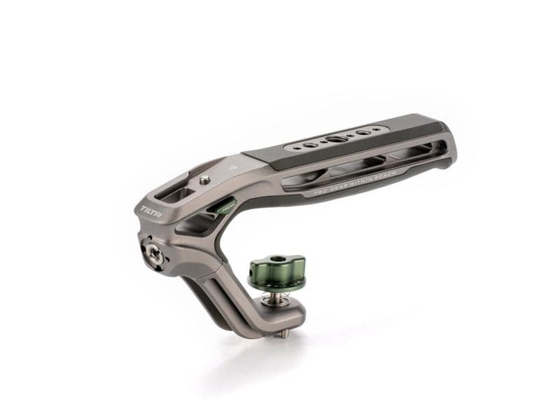 Tilta | Xeno Top Handle | 1/4''-20 mit Locating Pins Titanium Grau