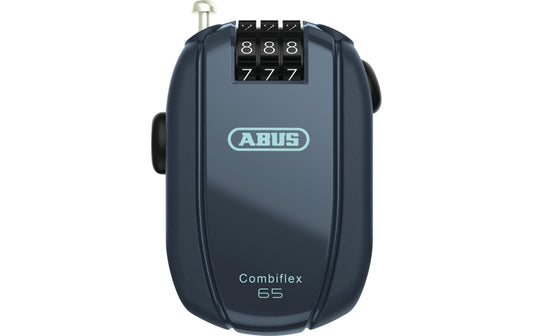 Abus | Combiflex StopOver 65 Code | Kabelschloss, ohne Halter midnight blue