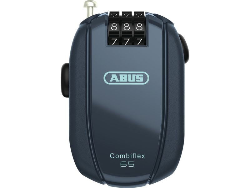 Abus | Combiflex StopOver 65 Code | Kabelschloss, ohne Halter midnight blue