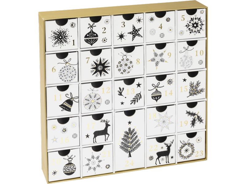 Stewo | Adventskalender Cedric | 28x28x5.5cm