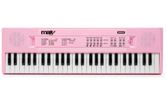 MAX | KD54P | Keyboard, 54 Tasten, Batterie, pink