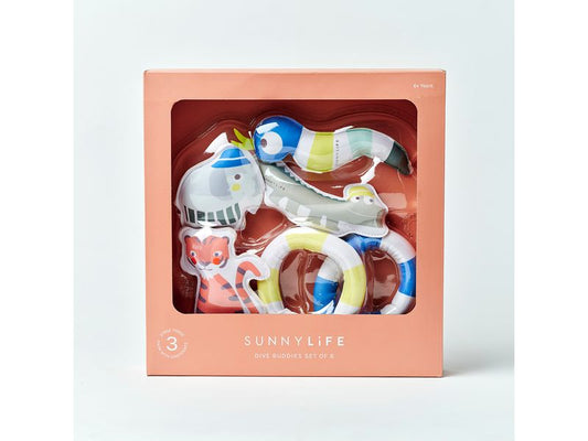Sunnylife | Dive Buddies Into the Jungle Multi | Set of 6