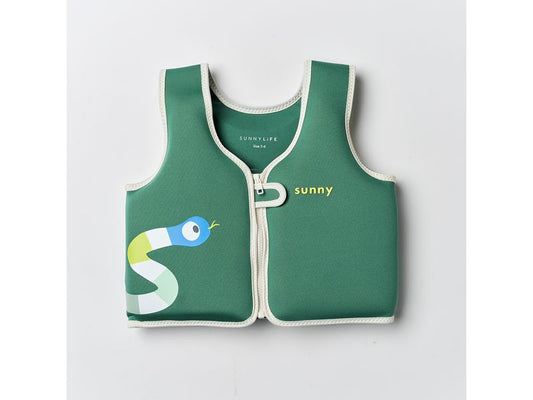 Sunnylife | Float Vest 3-6 Into the Jungle Green