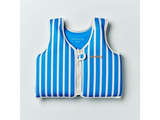 Sunnylife | Float Vest 3-6 Tino the Tiger Blue