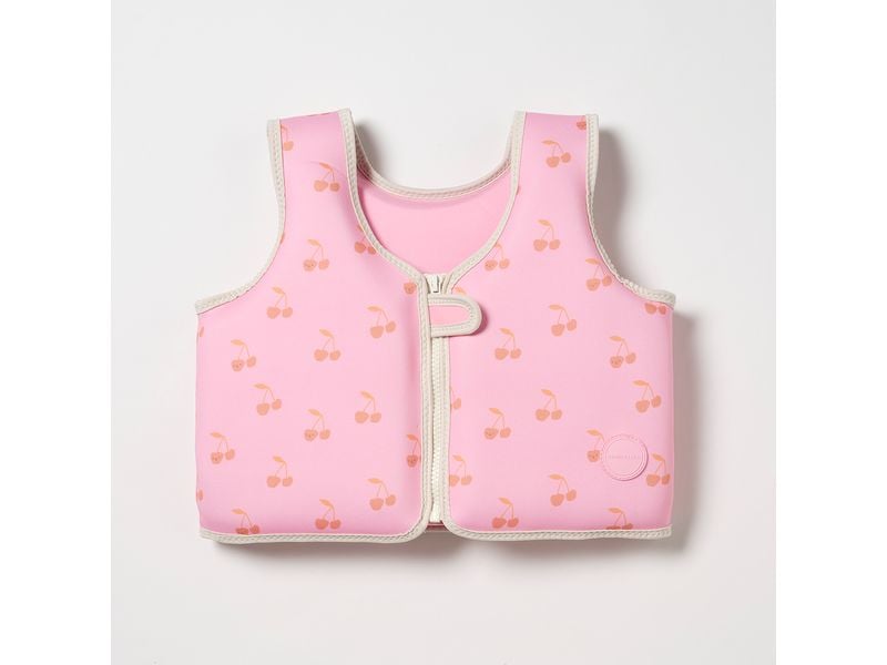 Sunnylife | Kids Swim Vest 3-6 Cotton Candy Cherry