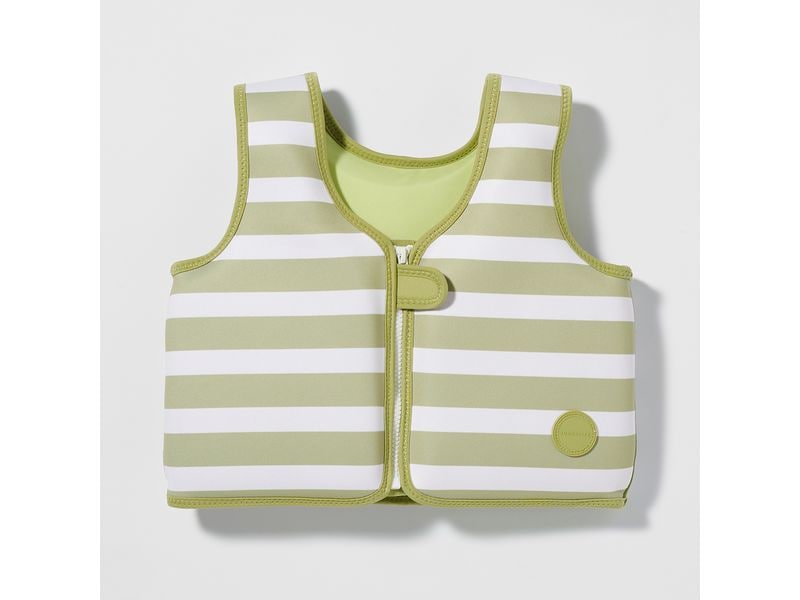 Sunnylife | Kids Swim Vest 3-6 Into the Wild Khaki