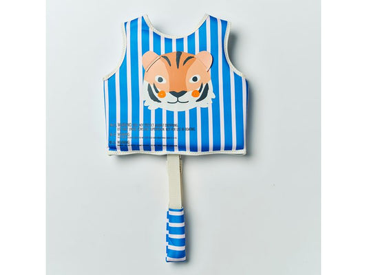 Sunnylife | Float Vest 2-3 Tino the Tiger Blue