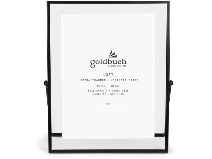 Goldbuch | Rahmen | Loft black, 15x20 cm