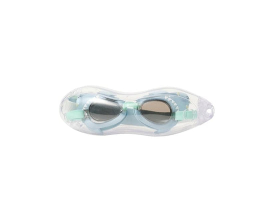 Sunnylife | Salty the Shark Mini Swim Goggles Aqua
