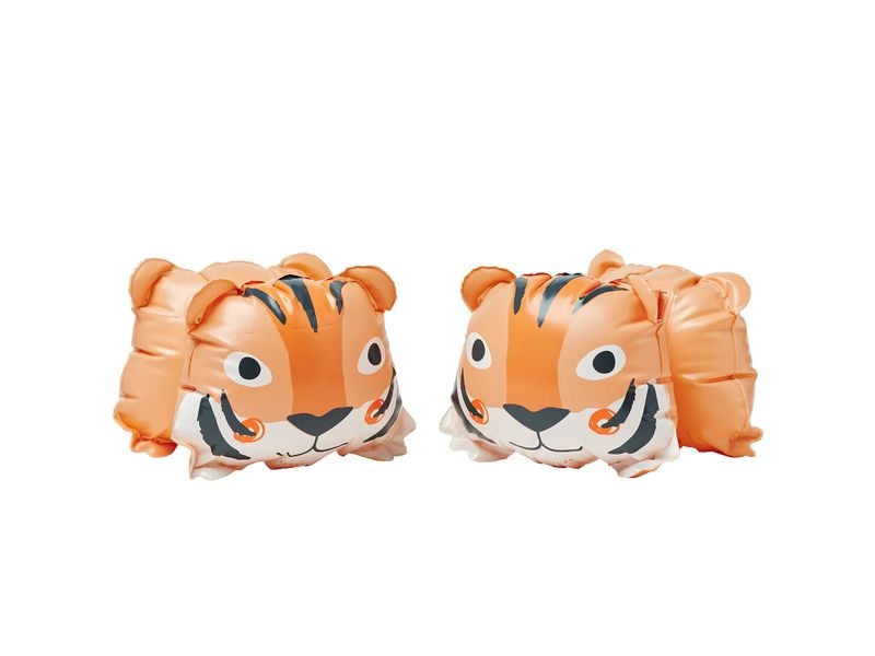 Sunnylife | Inflatable Arm Band Tino the Tiger Clay