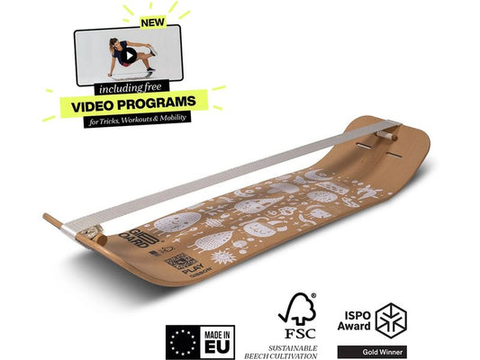 GIBBON | Slackboard Set Play White | One size