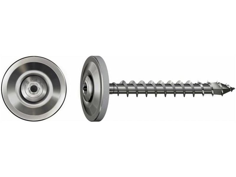 Spax | Spenglerschraube A2 T-STAR PLUS T20 4Cut | Dichtscheibe 15mm XL 80 Stk.