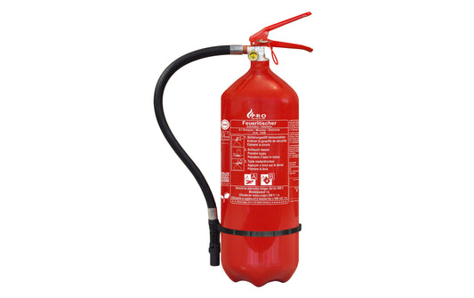 P.R.O. | PRO Schaum-Feuerlöscher, SA 6 B F | Brandklasse A,B 6L, PFAS-frei, +5°C - +60°C