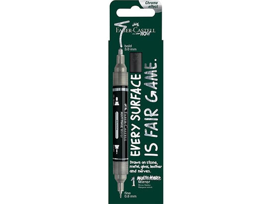 Faber-Castell | Acrylic Marker Multimark | Chrome, Doppelspitze, 1 Stk
