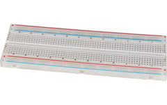 jOY-iT | RB-BREADBOARD2-C: Weiss | Steckplatine 630Pin, 630x5,5x16,5 cm