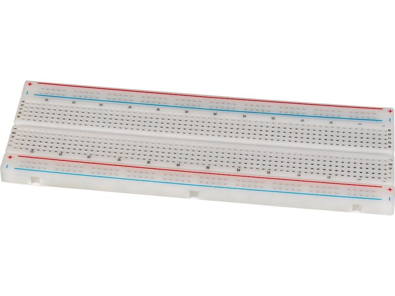 jOY-iT | RB-BREADBOARD2-C: Weiss | Steckplatine 630Pin, 630x5,5x16,5 cm