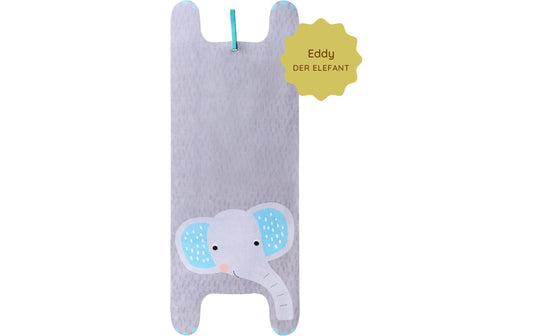 Yogitier | Kinder-Yogamatte Eddy der Elefant | Grau