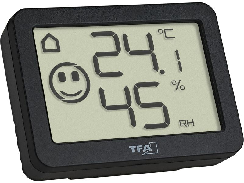 TFA Dostmann | Digitales Thermo-Hygrometer | ohne Batterie