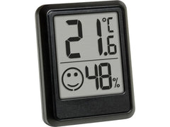 TFA Dostmann | Digitales Thermo-Hygrometer | inkl. Lithium Batterie