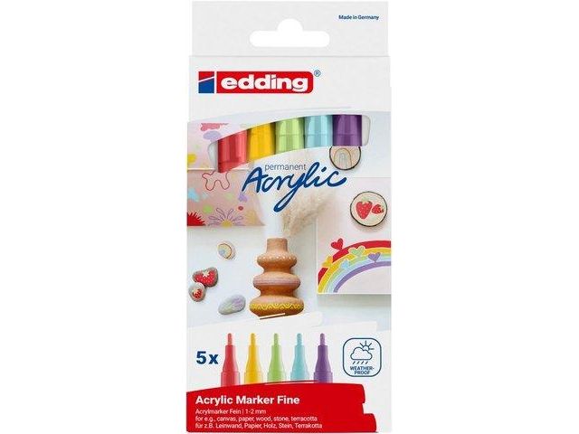 edding | Acrylmarker 5300 fein E-5 rainbow | 1-2 mm