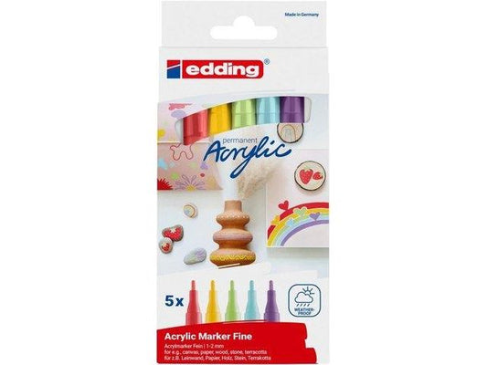 edding | Acrylmarker 5300 fein E-5 rainbow | 1-2 mm