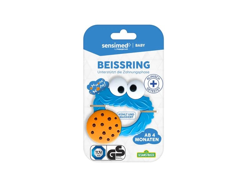 happybrush | Baby Beissring | Kühlt & massiert