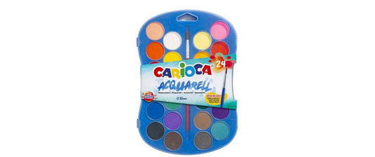 Carioca | Wasserfarbe E-24 | 24er Pack