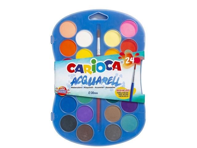 Carioca | Wasserfarbe E-24 | 24er Pack