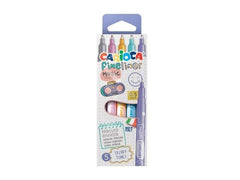 Carioca | Fineliner 0.5mm, Music | 5-er Pack, E-4