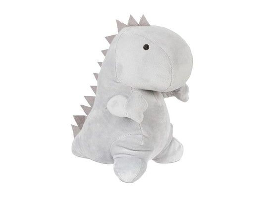 relaxdays | Türstopper Dino Grau | H x B x T: ca. 23 x 14 x 21 cm