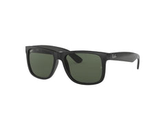 Ray-Ban | JUSTIN BLACK, Lens DARK GREEN | Sonnenbrille