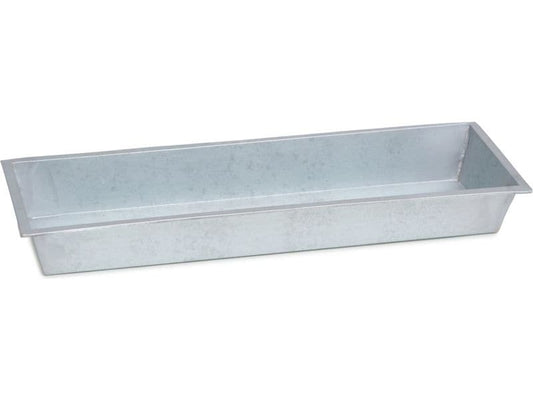 Romberg | PU:RE CRAFTED Anzuchtschale L | ca. 58 x 19 x 6,7 cm, zinkgrau