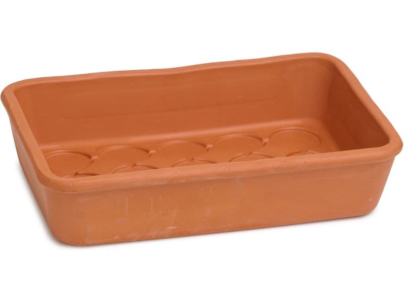 Romberg | PU:RE TERRACOTTA Anzuchtschale S | ca. 29x19x6,5 cm